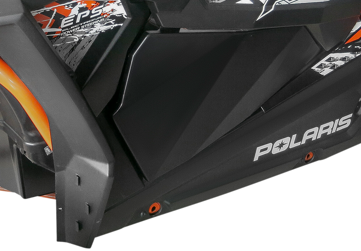 Moose Racing Lower Door Insert - Black - Polaris 2444.7476.1