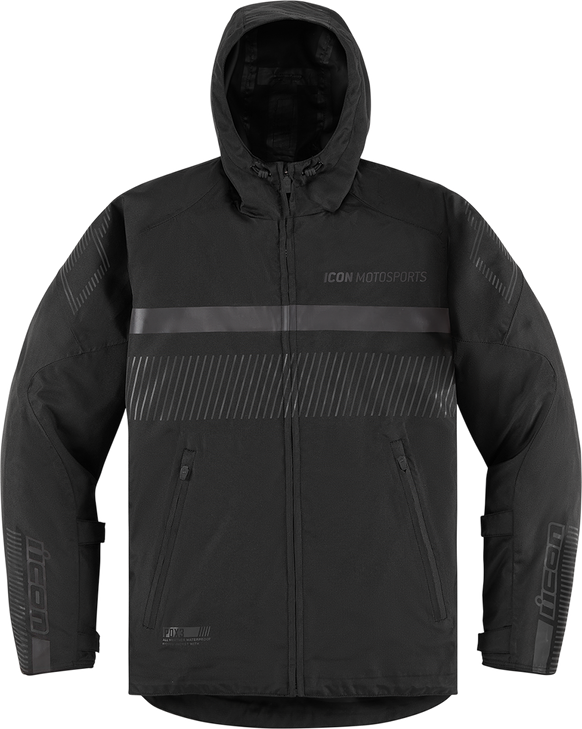 Icon WomenS Pdx3 Jacket - Black - Medium