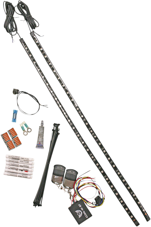 Custom Dynamics Snowmobile Led Running Board Kit Mwz-Or-Snow-01