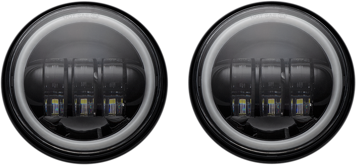 Custom Dynamics 4.5" Passing Lamp - With Halo - Black Cd-45-B