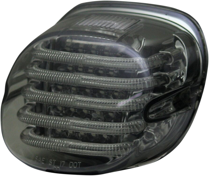 Custom Dynamics Taillight - With License Plate Illumination Window - Smoke Pb-Tl-Lpw-S