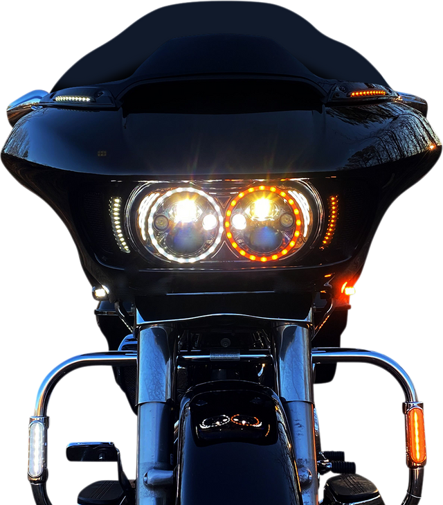 Custom Dynamics Turn Signal - Fltr - Gloss Black Pb-Rg-Ts-15-B
