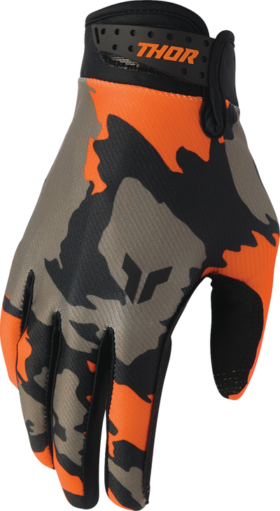 Thor Launchmode Hunter Gloves - Orange/Black - Xl