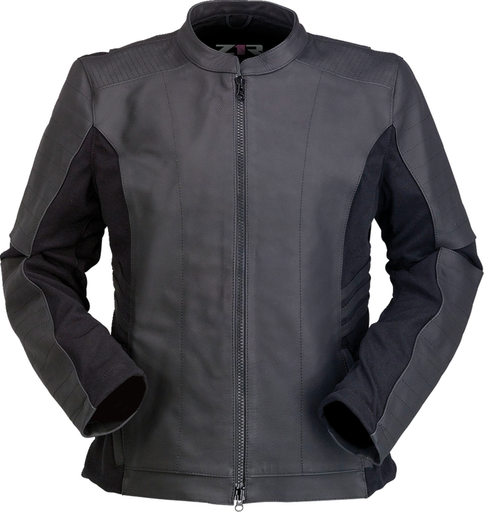 Z1R Women'S Bellona Leather Jacket - Black - 3W