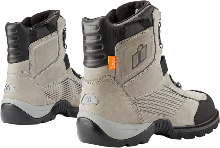 Icon Stormhawk Boots - Gray - Size 7