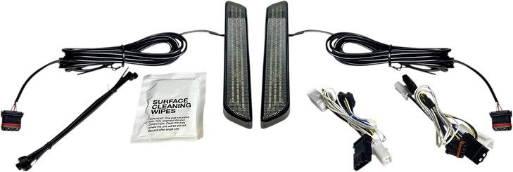 Custom Dynamics Led Fork Light - Smoke - Black Cd-Fork-Bcm-Sb