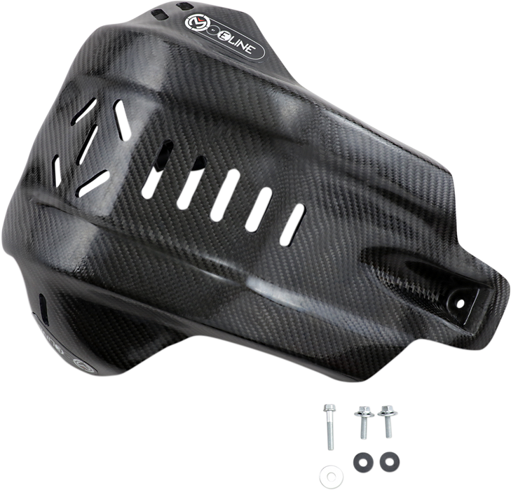 Moose Racing Carbon Fiber Skid Plate - Honda Hsp25018