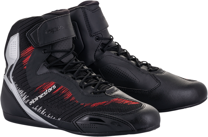 Faster-3 Rideknit Shoes - Black/Silver/Red - Us 8.5 2510319193085
