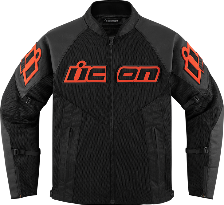 Icon Mesh Af Leather Jacket - Slayer - 2Xl
