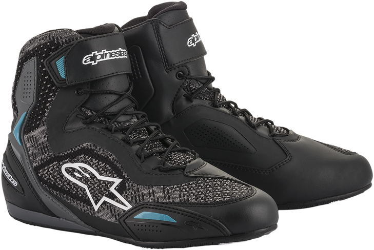 Stella Faster-3 Rideknit Shoes - Black/Teal - Us 9 251052011709