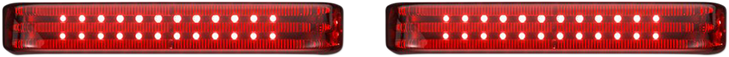 Custom Dynamics Saddlebag Lights - Chrome/Red Pb-Sb-Hd-Cr