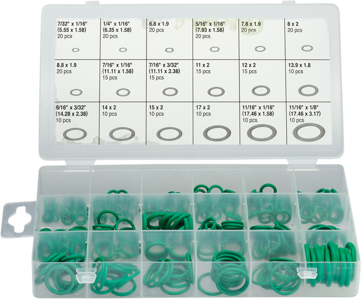 Moose Racing O-Ring - S.A.E./Metric - 270-Piece 206-5201