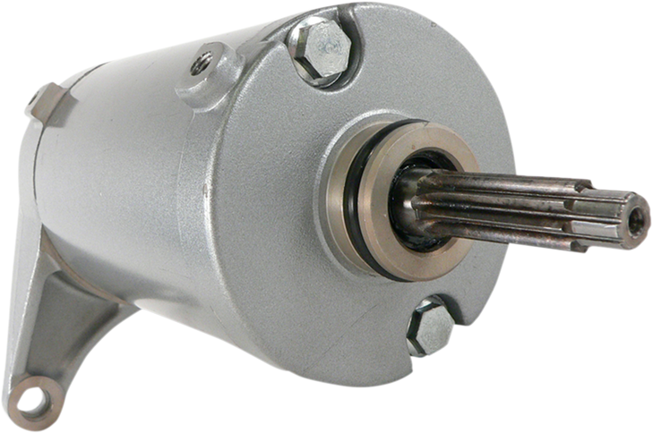 Parts Unlimited Starter Motor - Victory - Silver