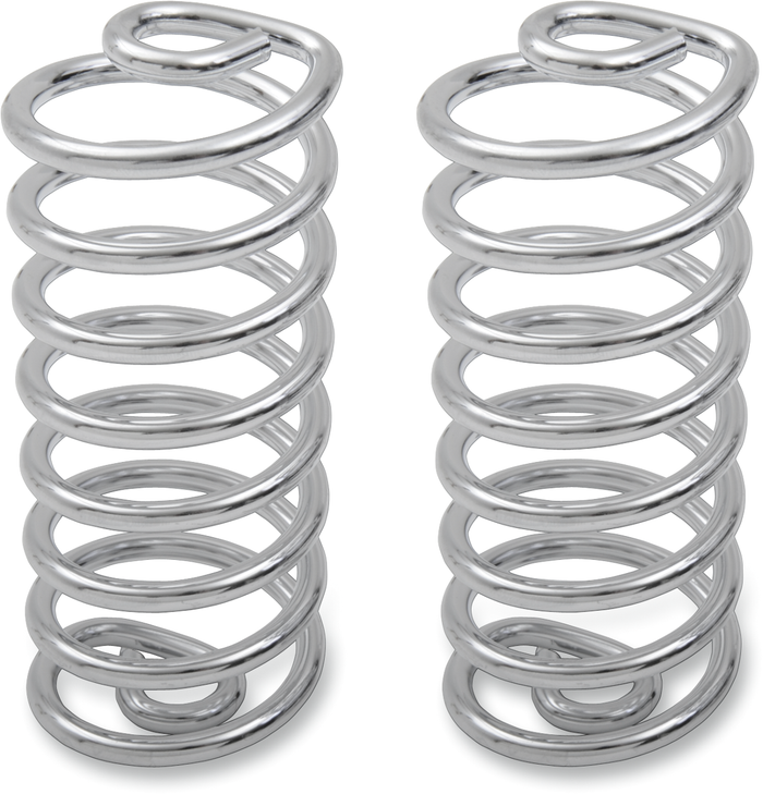 Drag Specialties Solo Seat Springs - Chrome - 5"