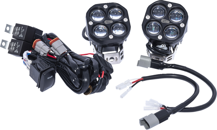 Rivco Products Led Pod Lights - Green Utv34