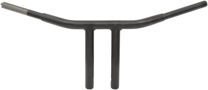 Drag Specialties Handlebar - T-Bar - Buffalo - 8" - Tbw - Flat Black