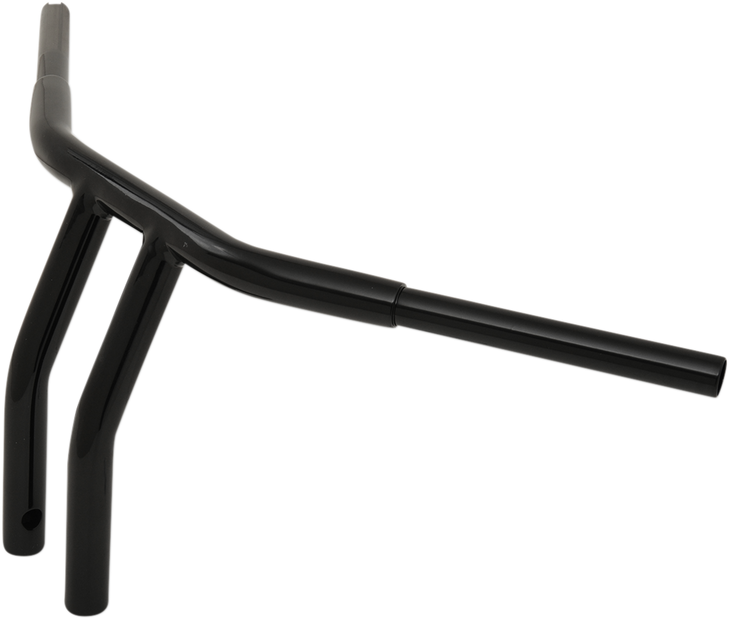 Drag Specialties Handlebar - T-Bar - Buffalo - 10" - Tbw - Black
