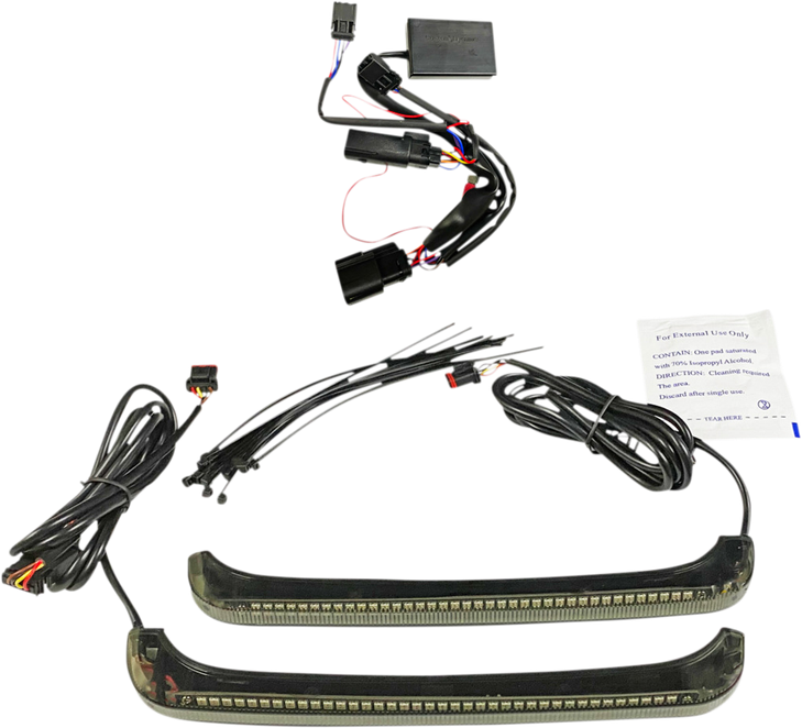 Custom Dynamics Saddlebag Lights - Smoke Lens Cd-Lpdc-Bcm-S