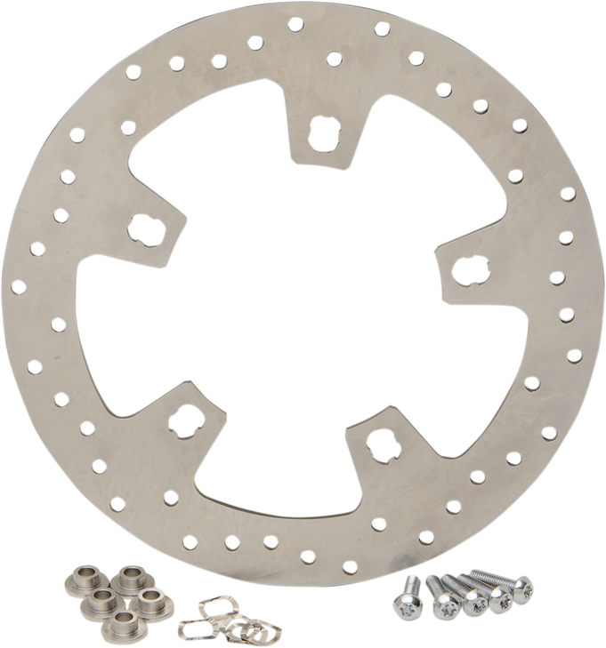 Drag Specialties Rotor Frt S/S 14- 22 Flt