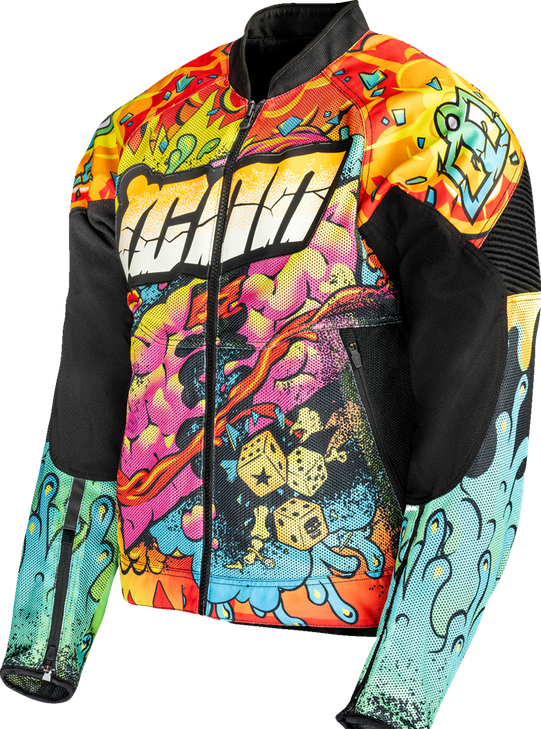 Icon Overlord3 Scatterbrain Mesh Jacket - Black - 2Xl