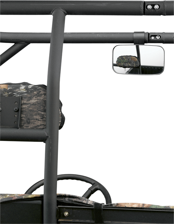 Moose Utility Mirror - Rear View - Rectangle - Black - 2" 56-18039A