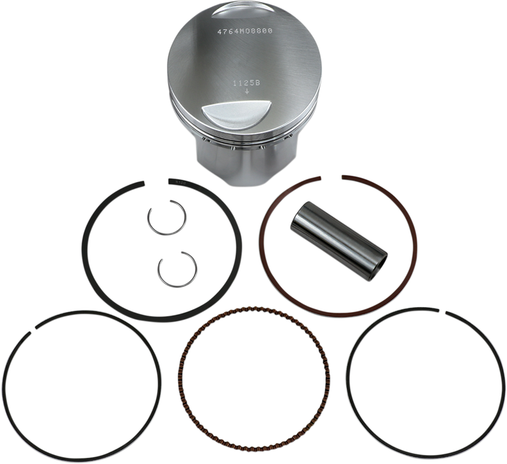 Wiseco Piston Kit - 88.00 Mm - Yamaha 4764M08800