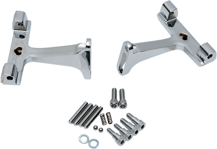 Drag Specialties Passenger Footboard Mount - Chrome