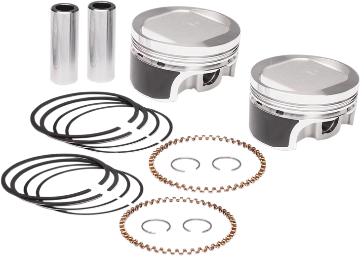 Wiseco Tracker Series Piston Kit - 3.498" - 883 Cc Bored To 1200 Cc - Standard - 883 Xl K0212Ps