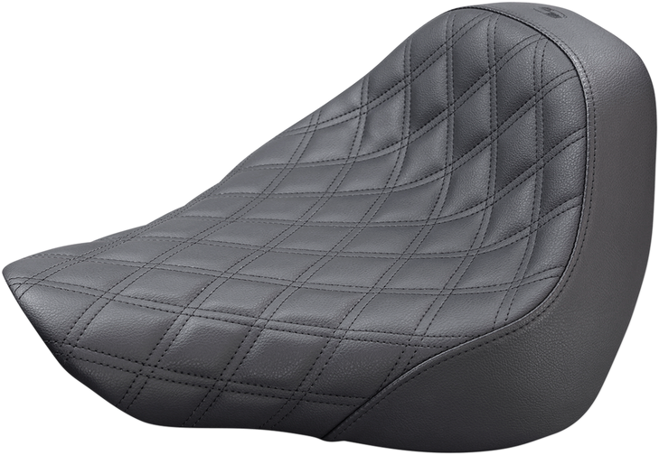 Saddlemen Renegade Solo Seat - Lattice Stitched - Black - Fl/Fx '18-'24 818-27-002Ls