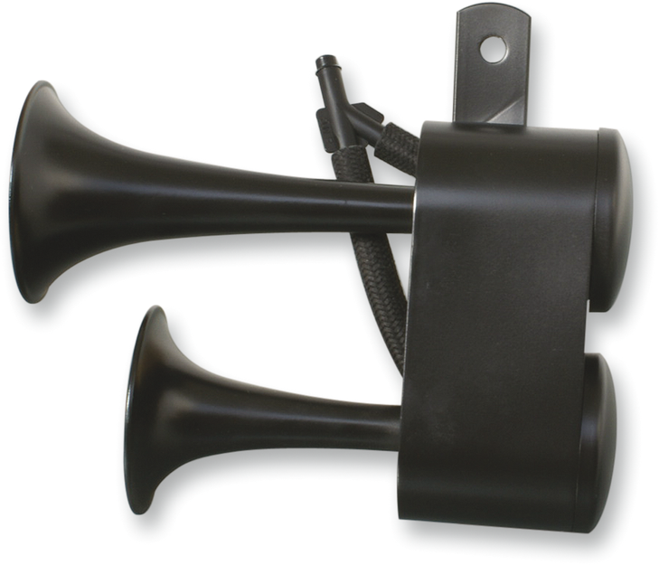 Rivco Products Dual - Air Horns - Black Ahhdbk