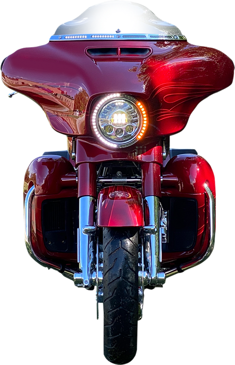 Custom Dynamics Sequential Trim Ring - Chrome Pb-7Tr-Aw-1C