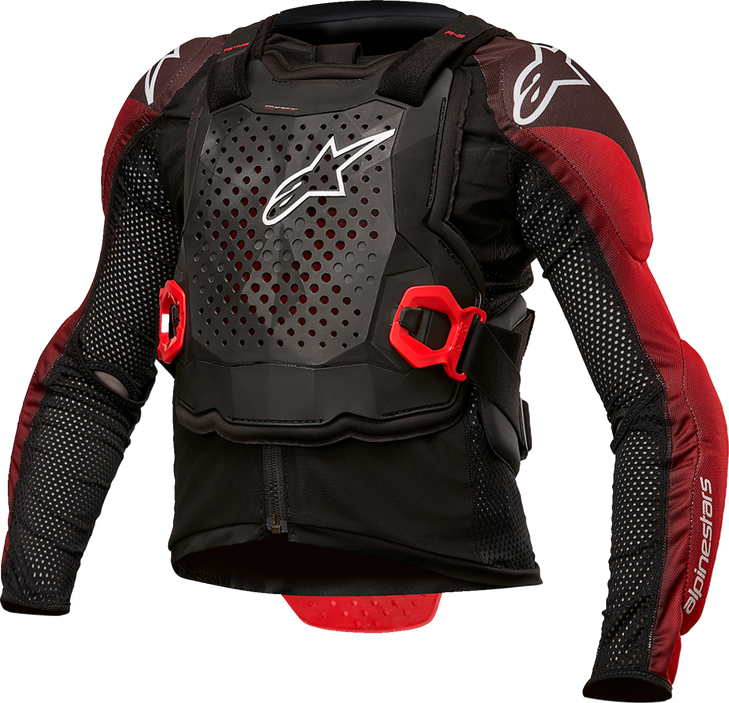 Youth Bionic Tech Jacket - Black/White/Red - S/M 6546624-123-S/M