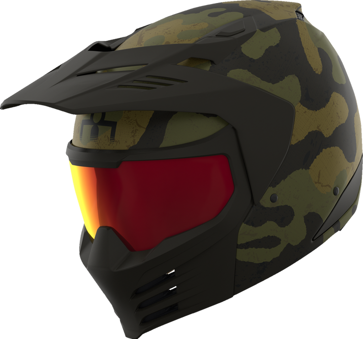 Icon Elsinore Helmet - Magnacross - Green - Xl