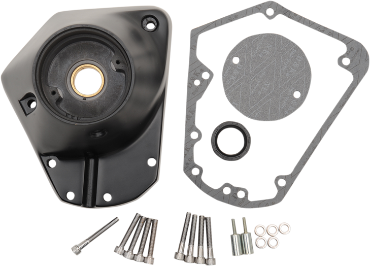 Drag Specialties Cam Cover - Satin Black - Evo Big Twin