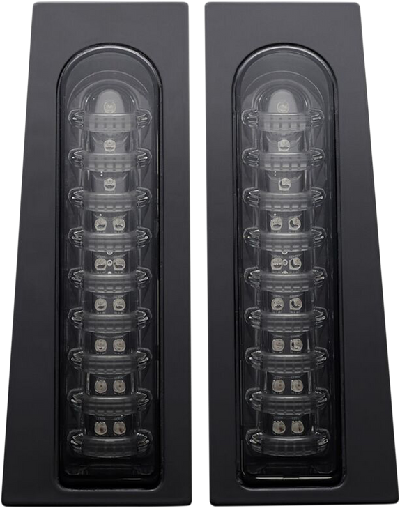 Custom Dynamics Probeam Fillerz Lights - Smoke - Gloss Black Pb-Fill-S-B