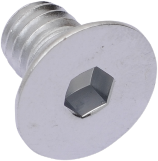 Drag Specialties Bolts - Flat-Head - Chrome - 5/16"-18 X 5/8"