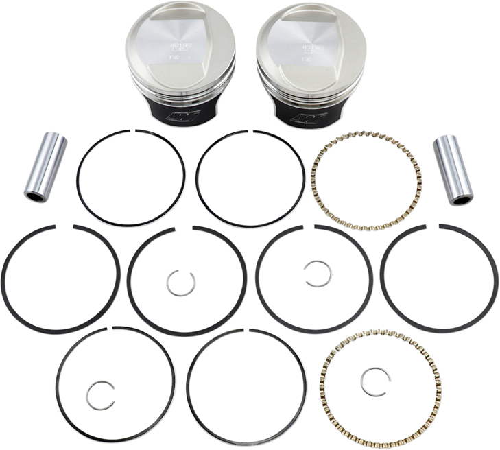 Wiseco Tracker Series Piston Kit - 3.518"- 1340 Cc 80 Cubic Inch - +0.020" - Evolution K0216P2