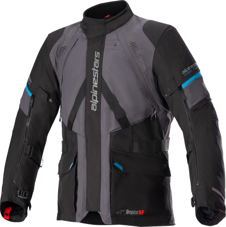 Monteira Drystar Xf Jacket - Gray/Black/Blue - Large 3205123-9617-L