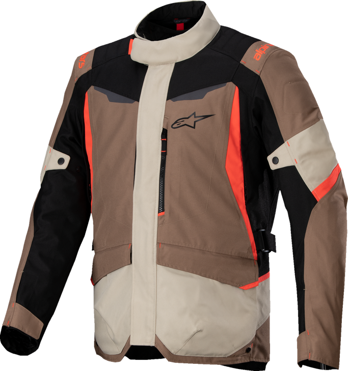 St-1 Wp Jacket - Dark Khaki/Sand/Black/Red Fluo - 4Xl 3200625-866-4Xl