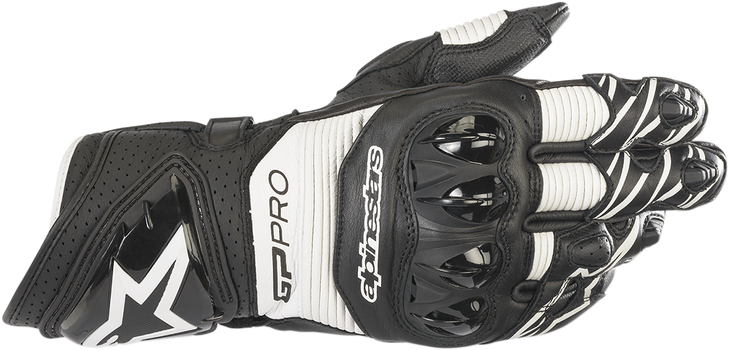 Gp Pro Rs3 Gloves - Black/White - 3Xl 3556922-12-3X