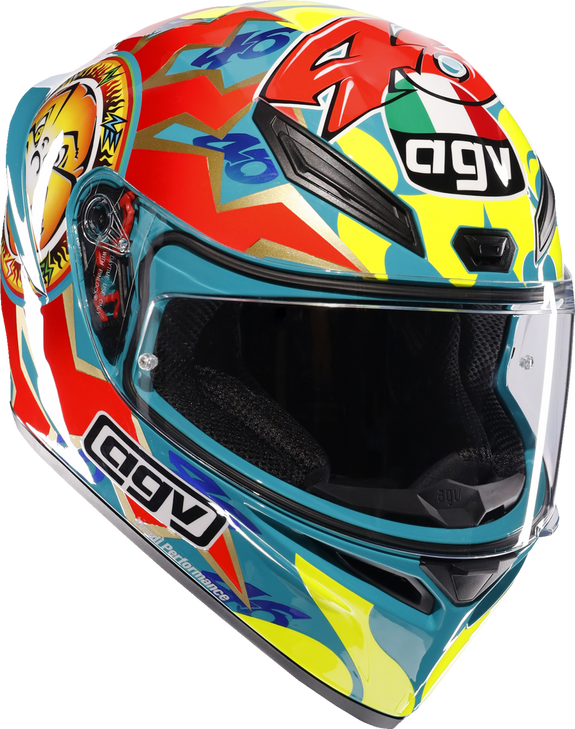 Agv Helmet K1 S Rossi Mugello 1999 Lg 2118394018041L