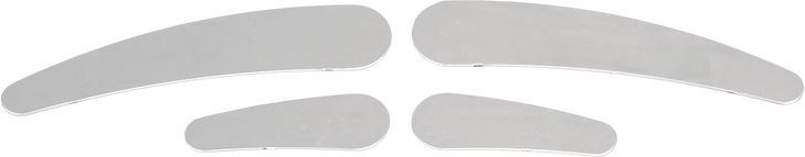 Drag Specialties Frame Inserts - Chrome - Softail