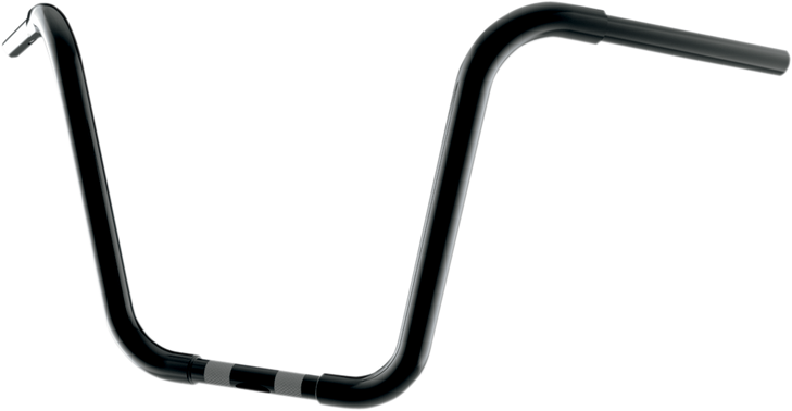 Khrome Werks Handlebar - Fat Ape Hanger - 14" - Tbw - Black 300834