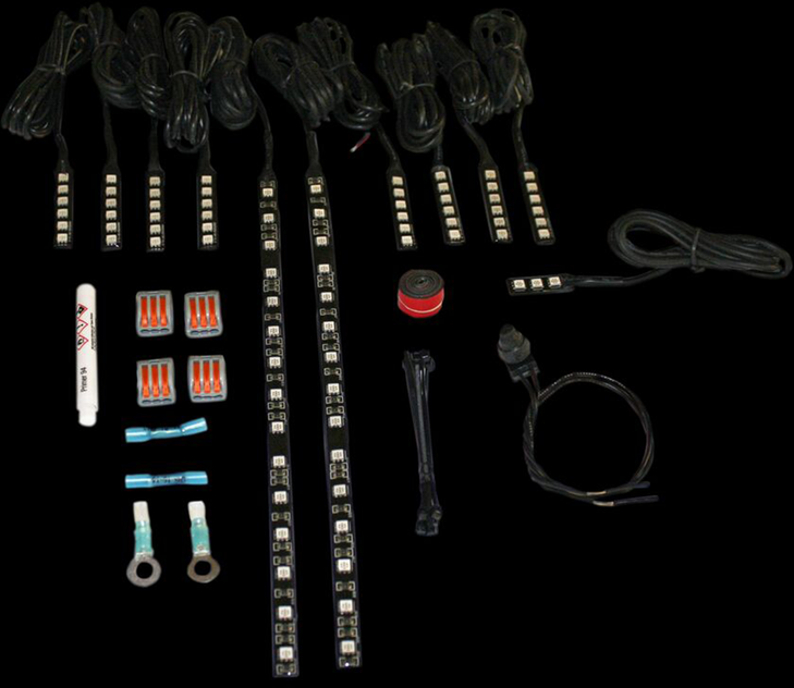 Custom Dynamics Lighted Engine Kit - Indian Cd-Ind-Tmwk1Bm