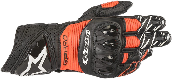 Gp Pro Rs3 Gloves - Black/Fluo Red - 3Xl 3556922-1030-3X