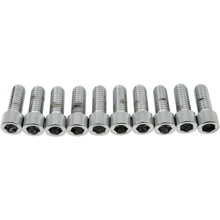 Drag Specialties Bolts - Socket-Head - Smooth - 3/8-16 X 1"