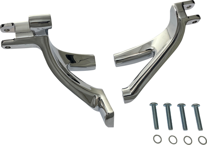 Drag Specialties Forward Control Mount - Chrome - Fl/Fx