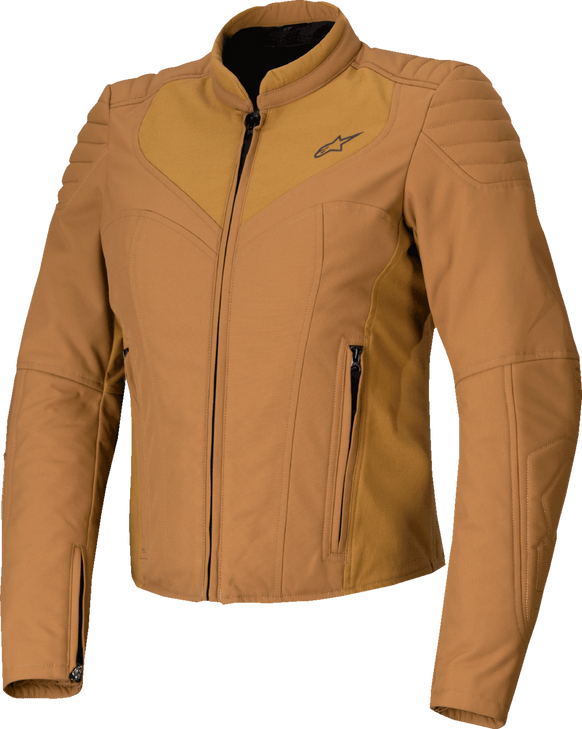 Stella Isla Wr Jacket - Utility Brown/Light Gold - Small 3210425-8021-S