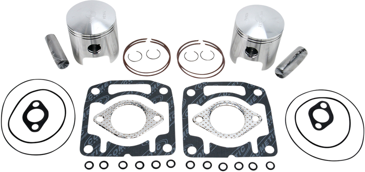 Wiseco Piston Kit With Gaskets - 68.00 Mm - Arctic Cat Sk1085