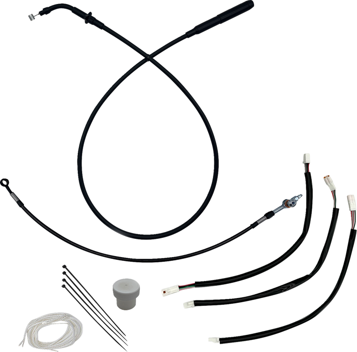 Ez Installation Kit - +4" - Flhx, Flhxse - Black 149012-B